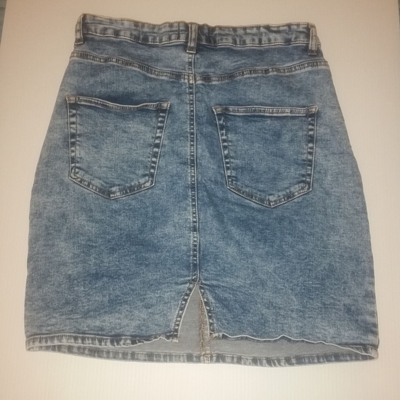 Dotti Skirts Dotti Denim Skirt Size Blue Poshmark